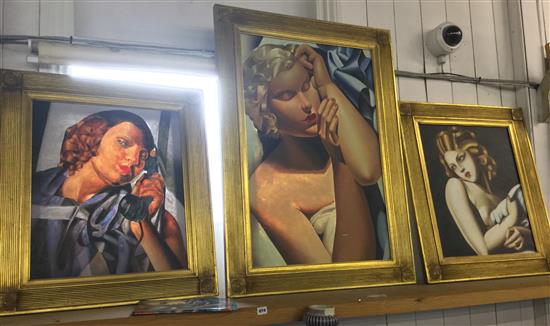 6 Lempicka prints